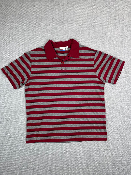 Y2K Hurley Striped Polo Shirt