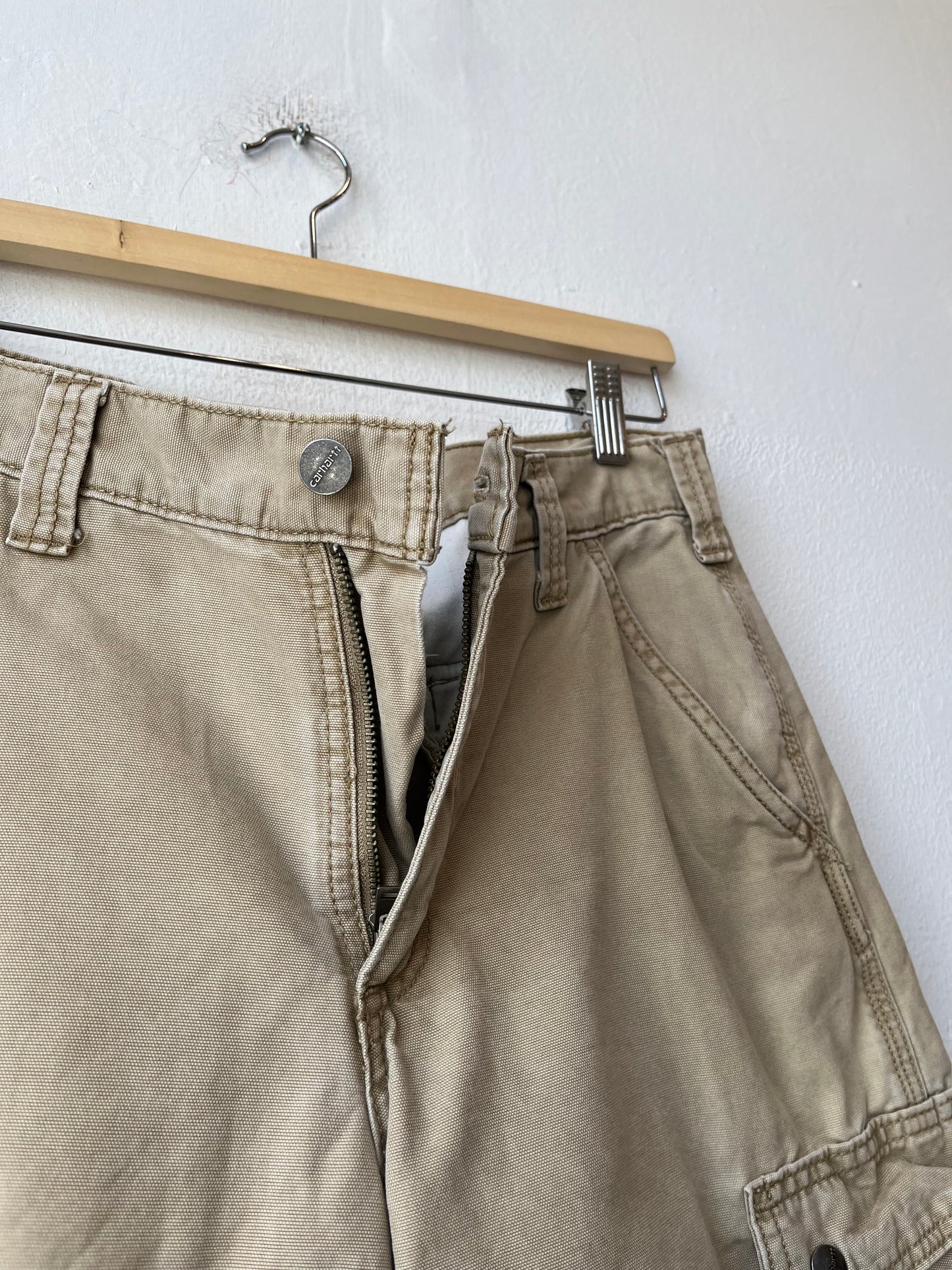 Y2K Tan Carhartt Shorts 31"