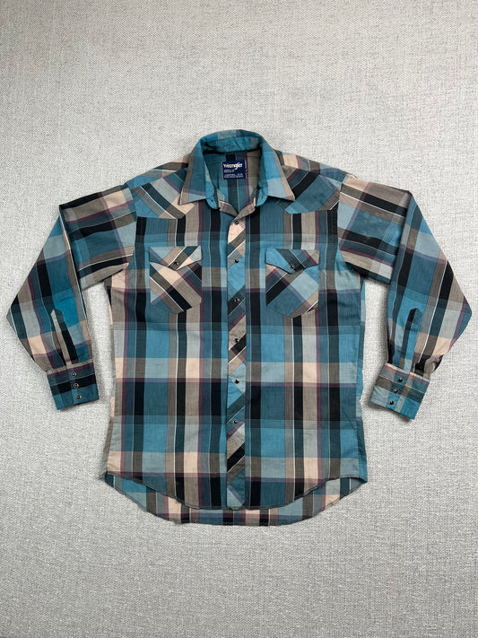 80's Wrangler Pearl Snap Shirt