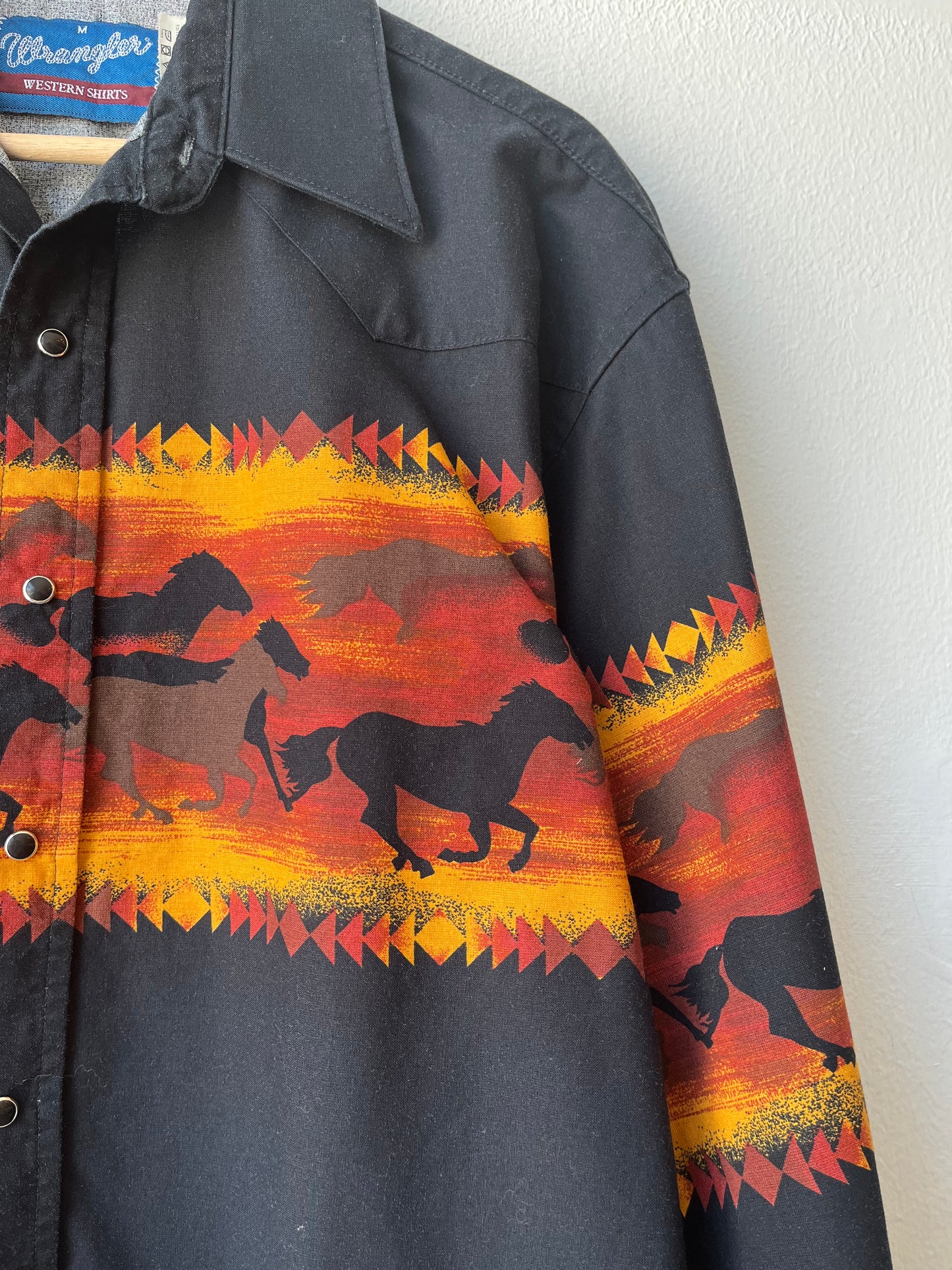 Y2K Wrangler Western Pearl Snap Shirt