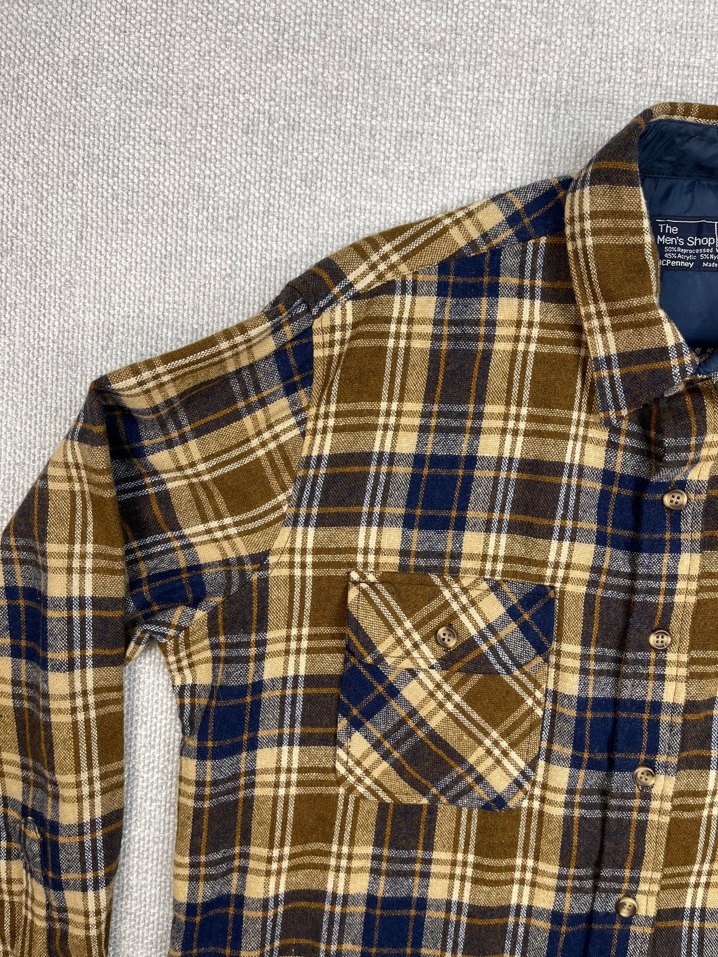 80's JCPenny Wool Flannel Shirt