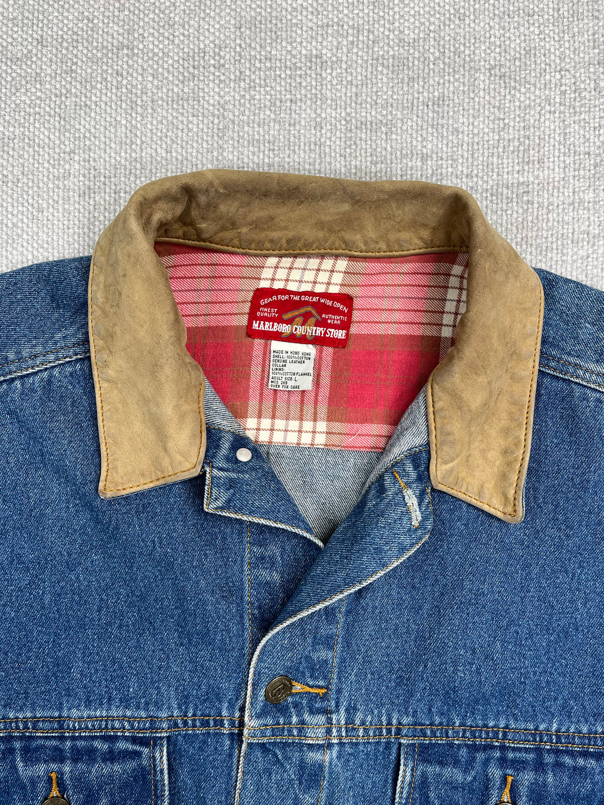 90's Marlboro Country Denim Jacket