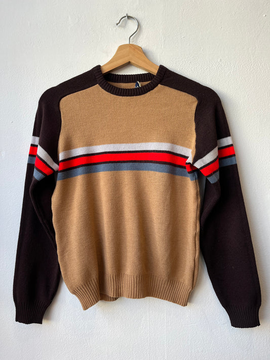 70's Striped Sweater