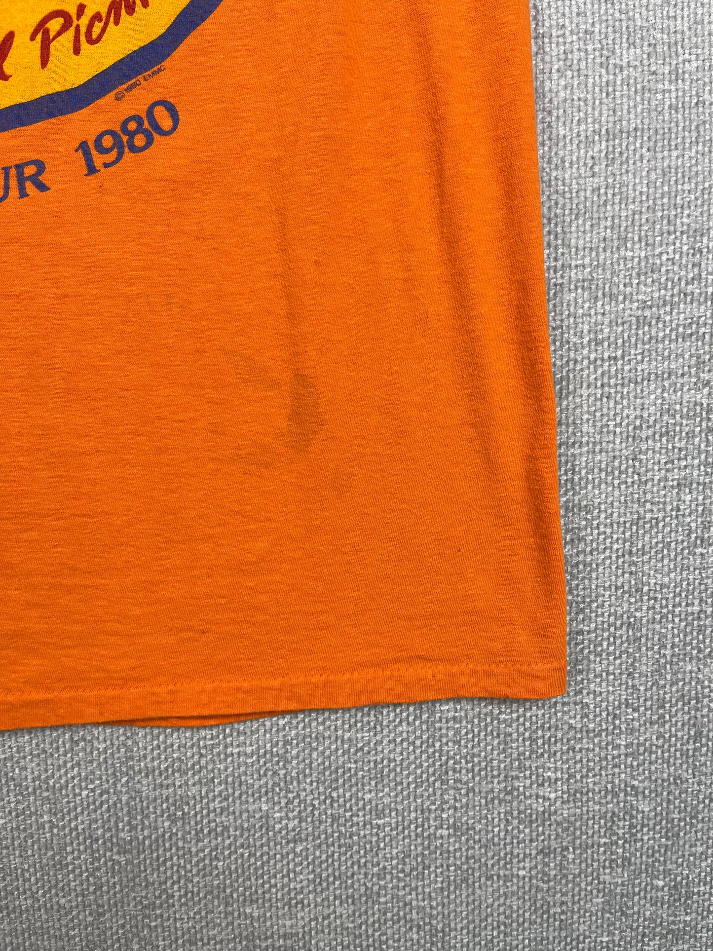1980 Stevie Wonder Hotter Than July T-Shirt