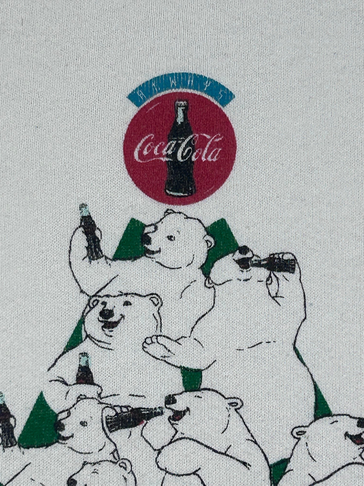 90's Coca Cola Holiday Sweatshirt