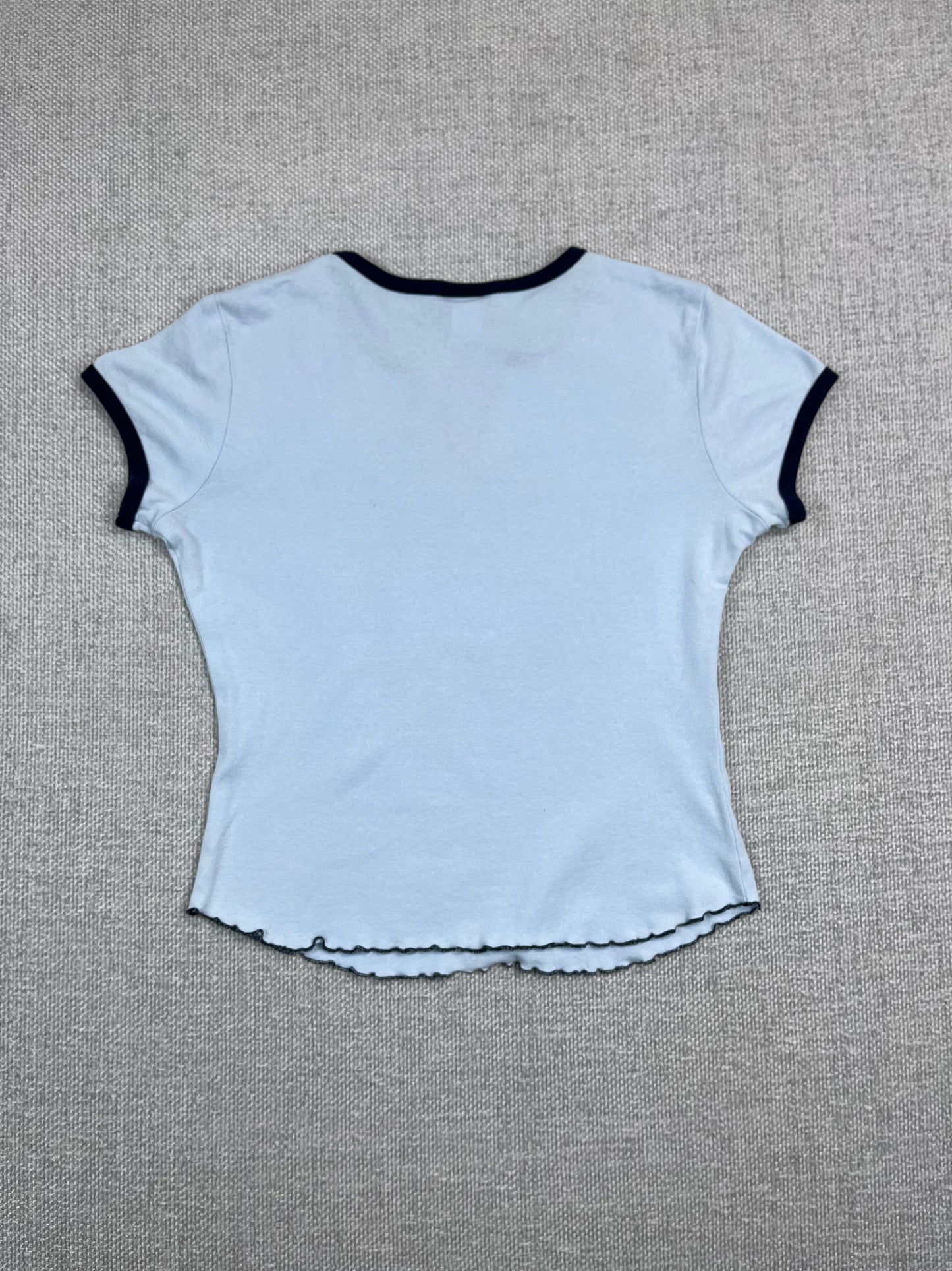 Y2K FDNY Dalmatian Baby Tee