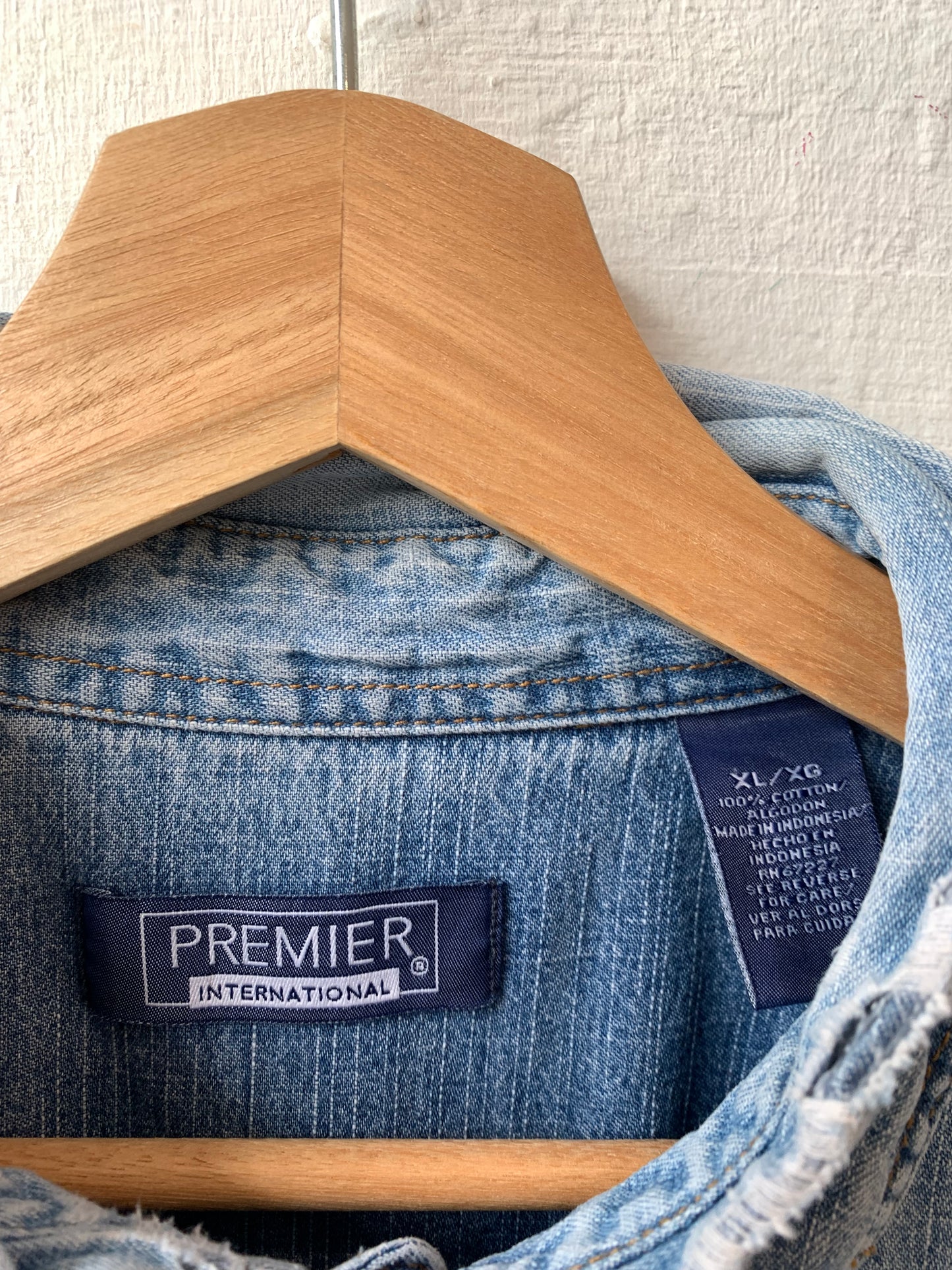 Y2K Denim Shirt