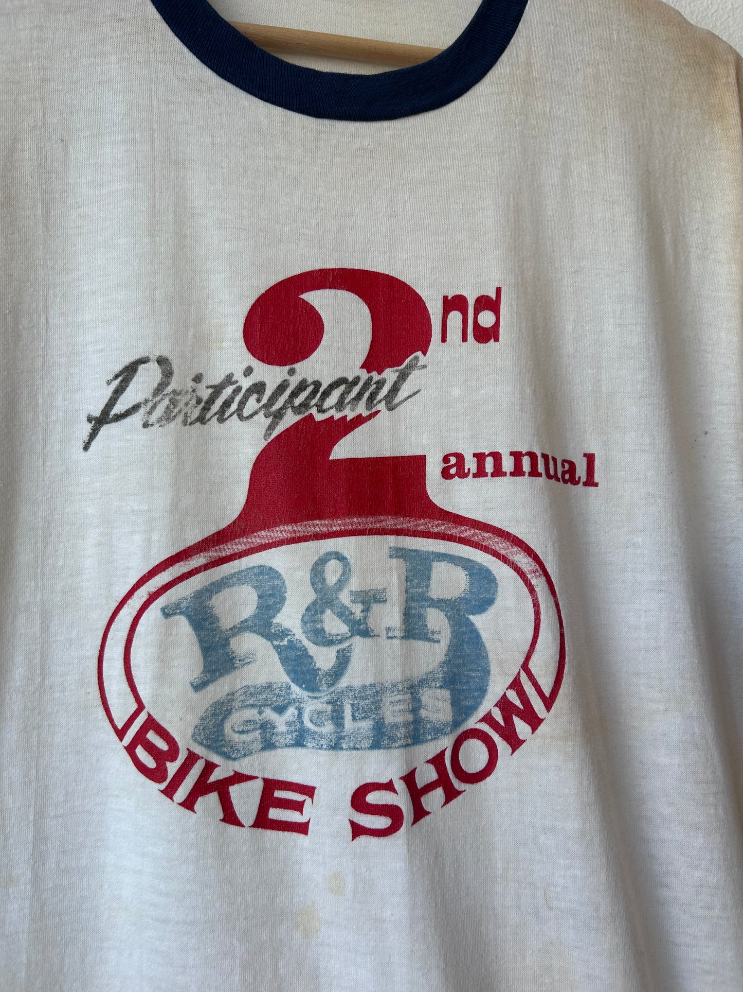80's R&R Bike Show Ringer T-Shirt