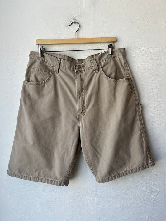 Y2K Wrangler Tan Shorts 36"