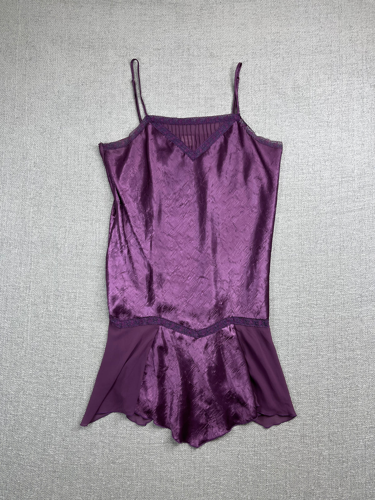 90's Purple Midi Dress