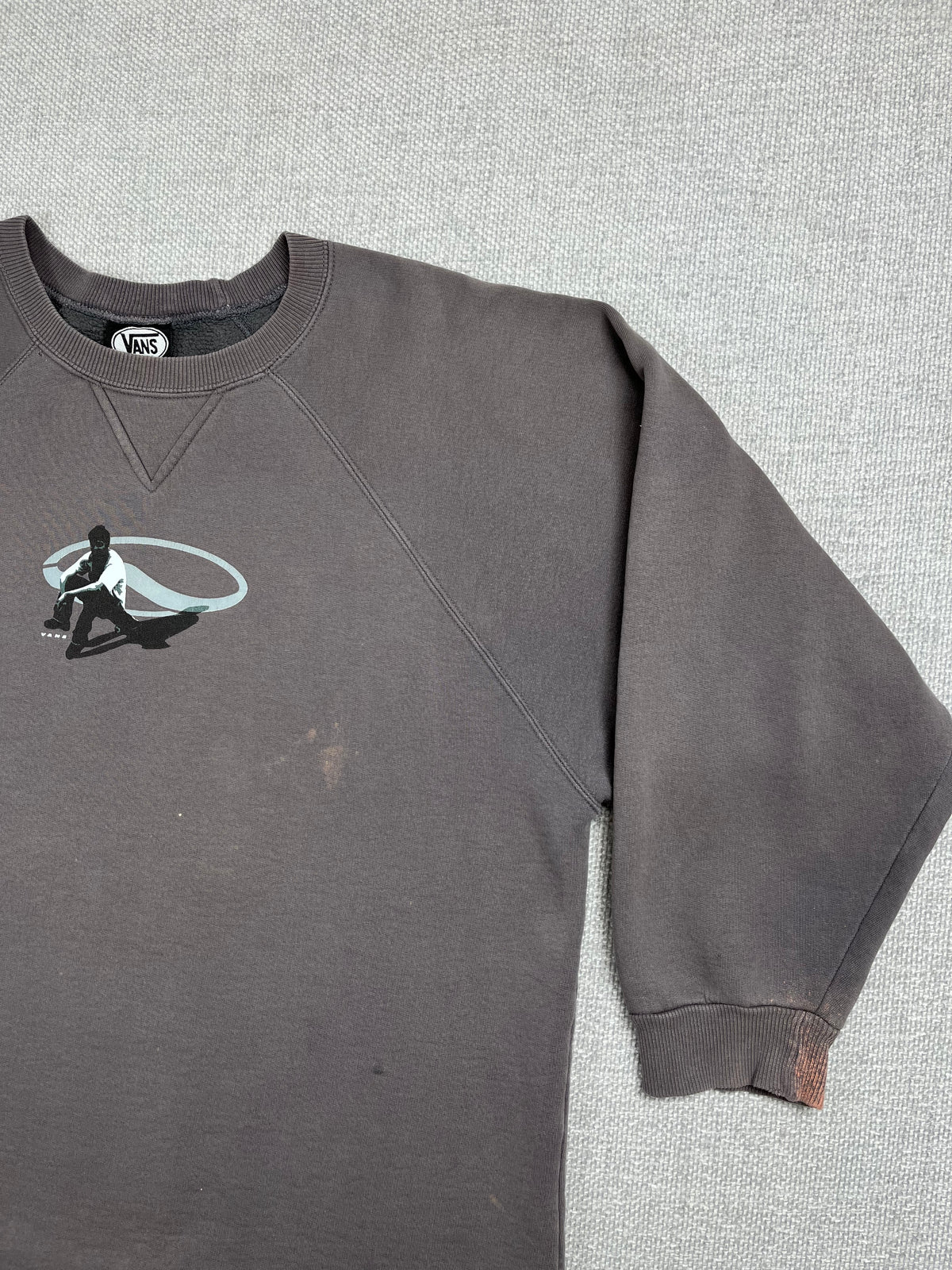 90’s Vans Distressed Sweatshirt