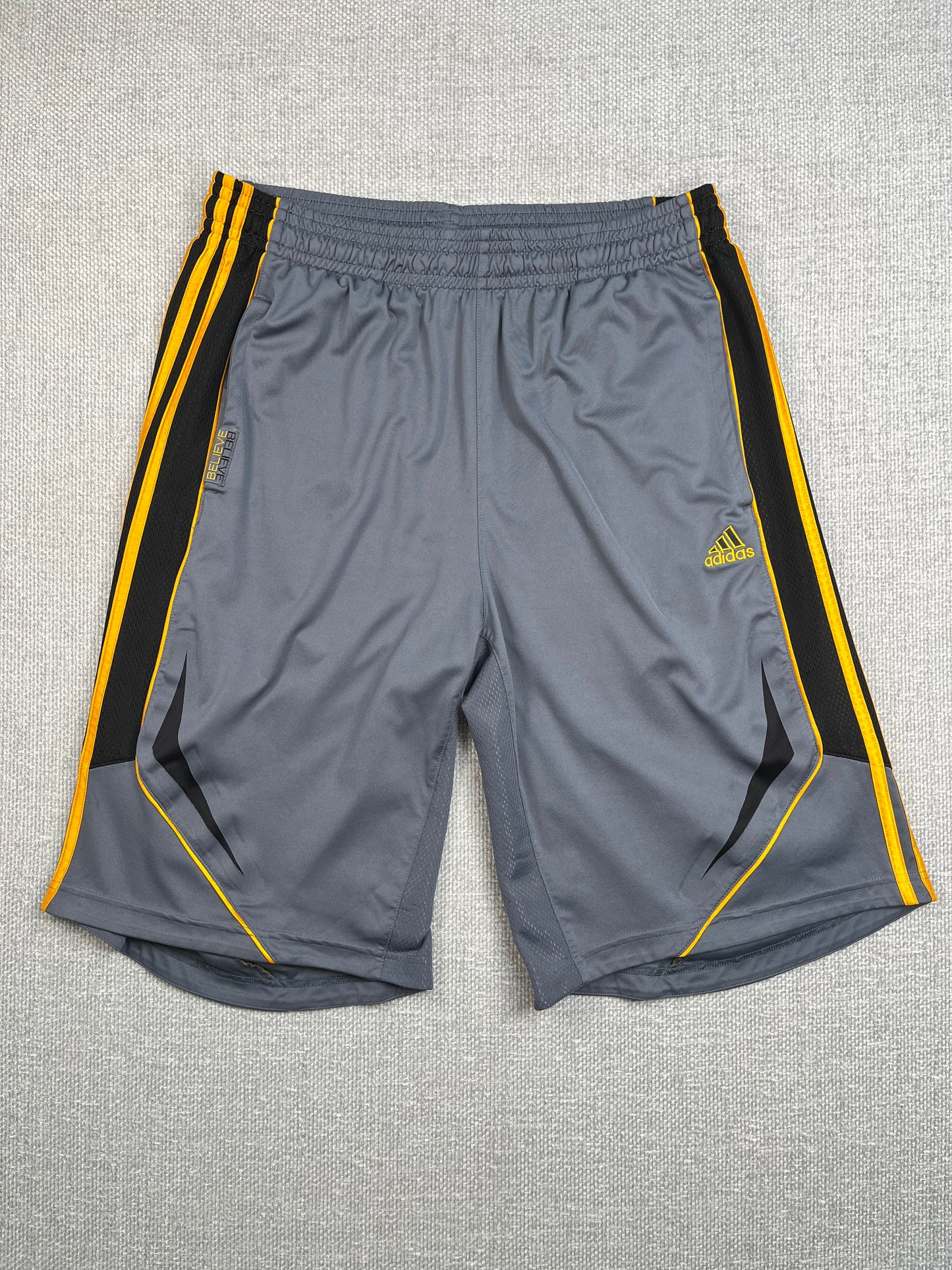Y2K Adidas Basketball Shorts 29-34"