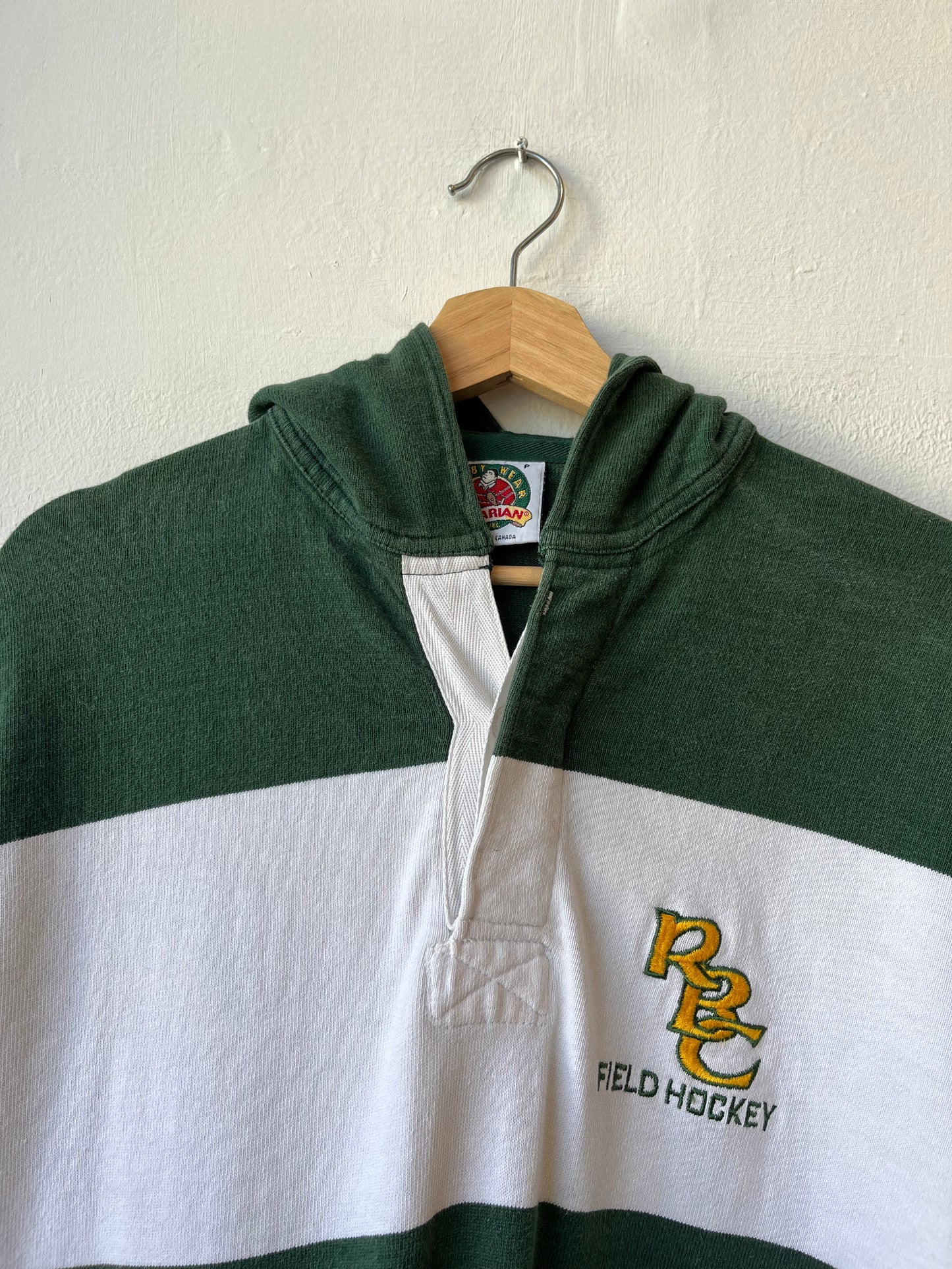 90's Hooded Rugby