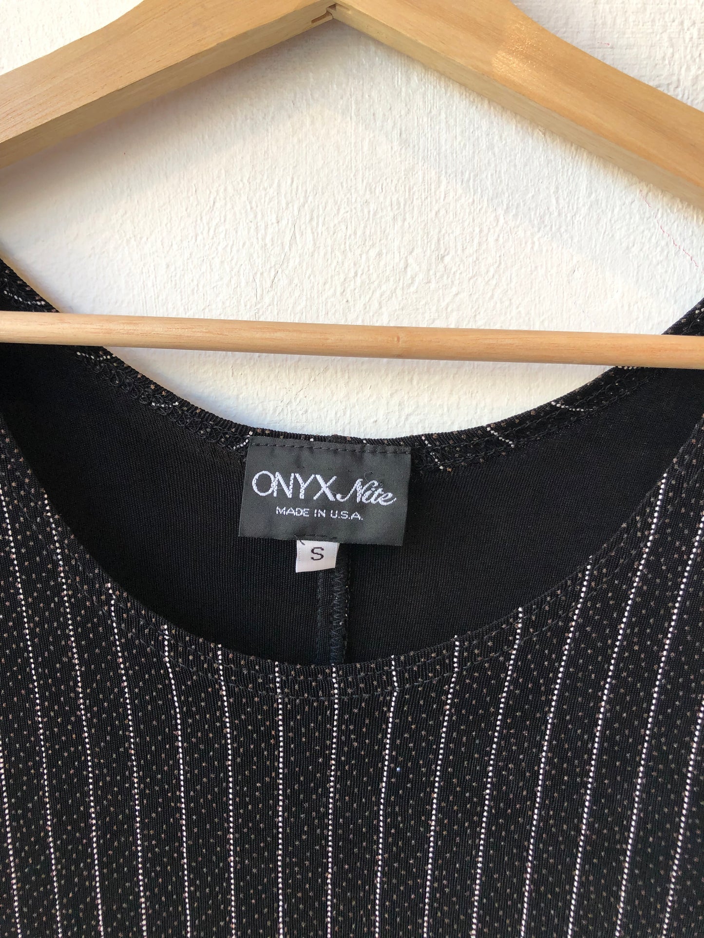 90's Sparkly Striped Tank