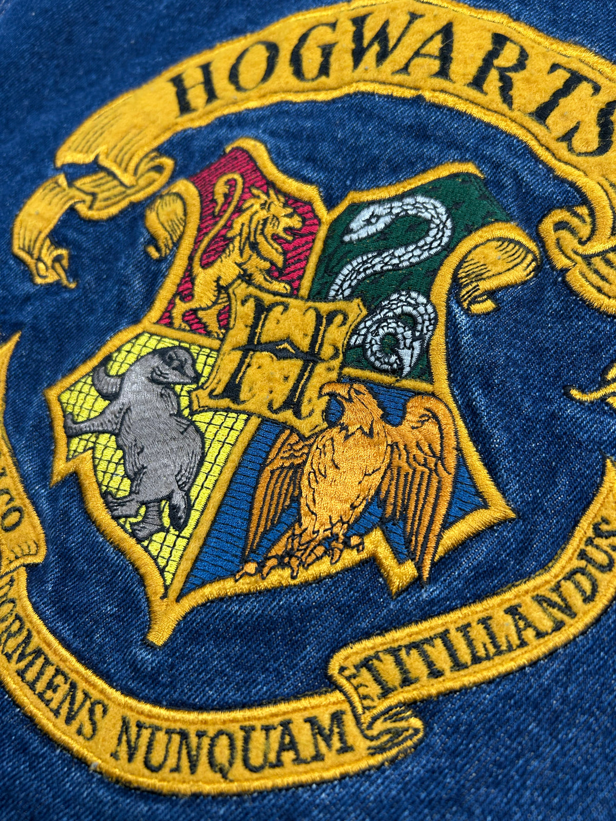 Y2K Harry Potter Denim Jacket