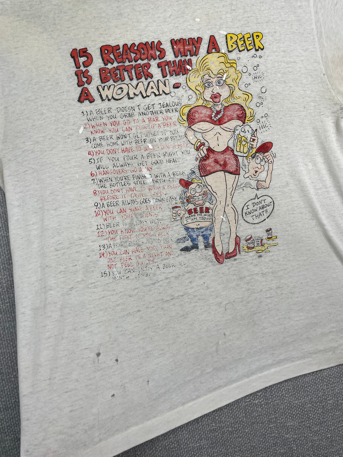 80's Why Beer is Better Than Women T-Shirt
