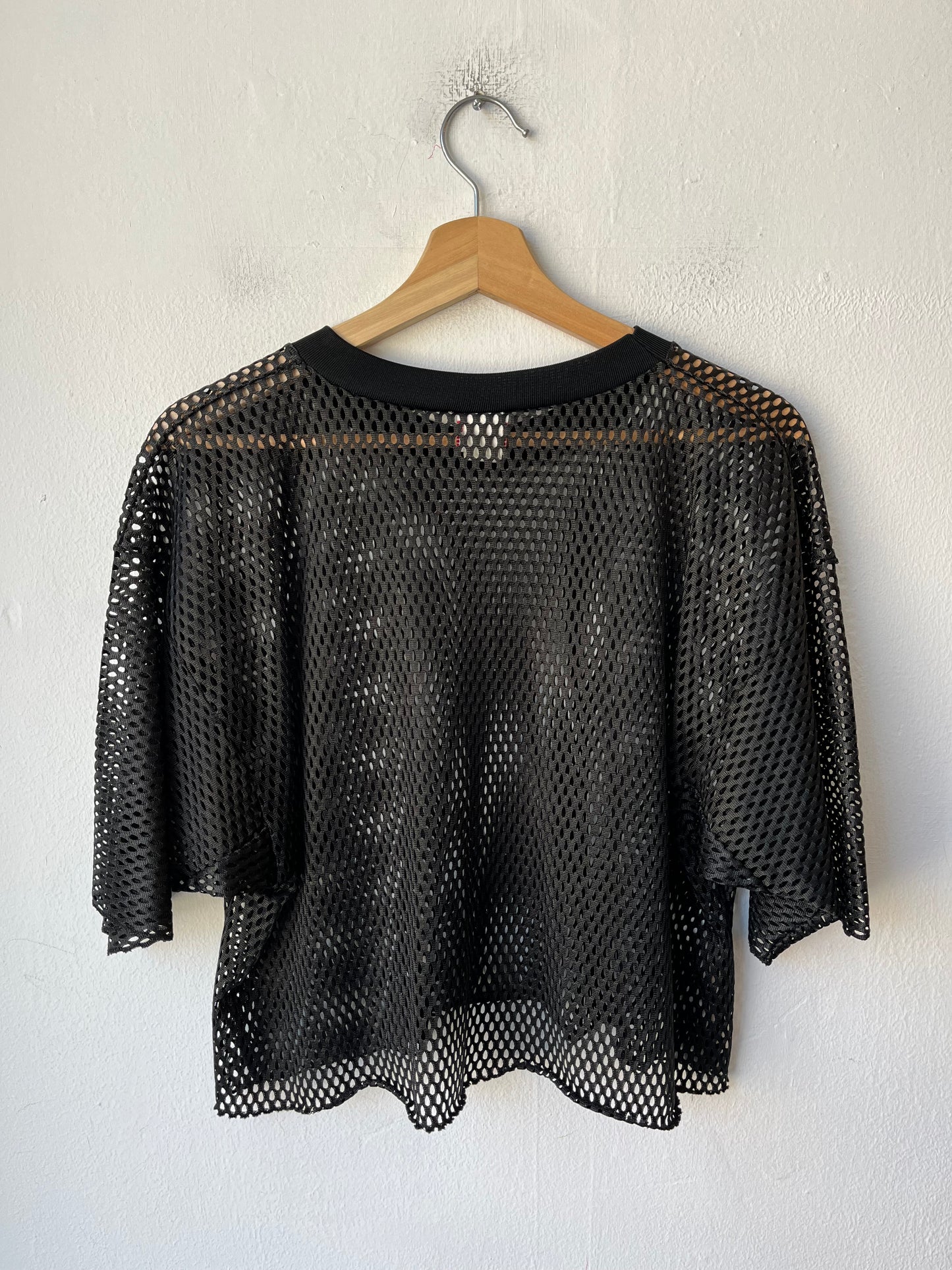 90's Black Cropped Jersey