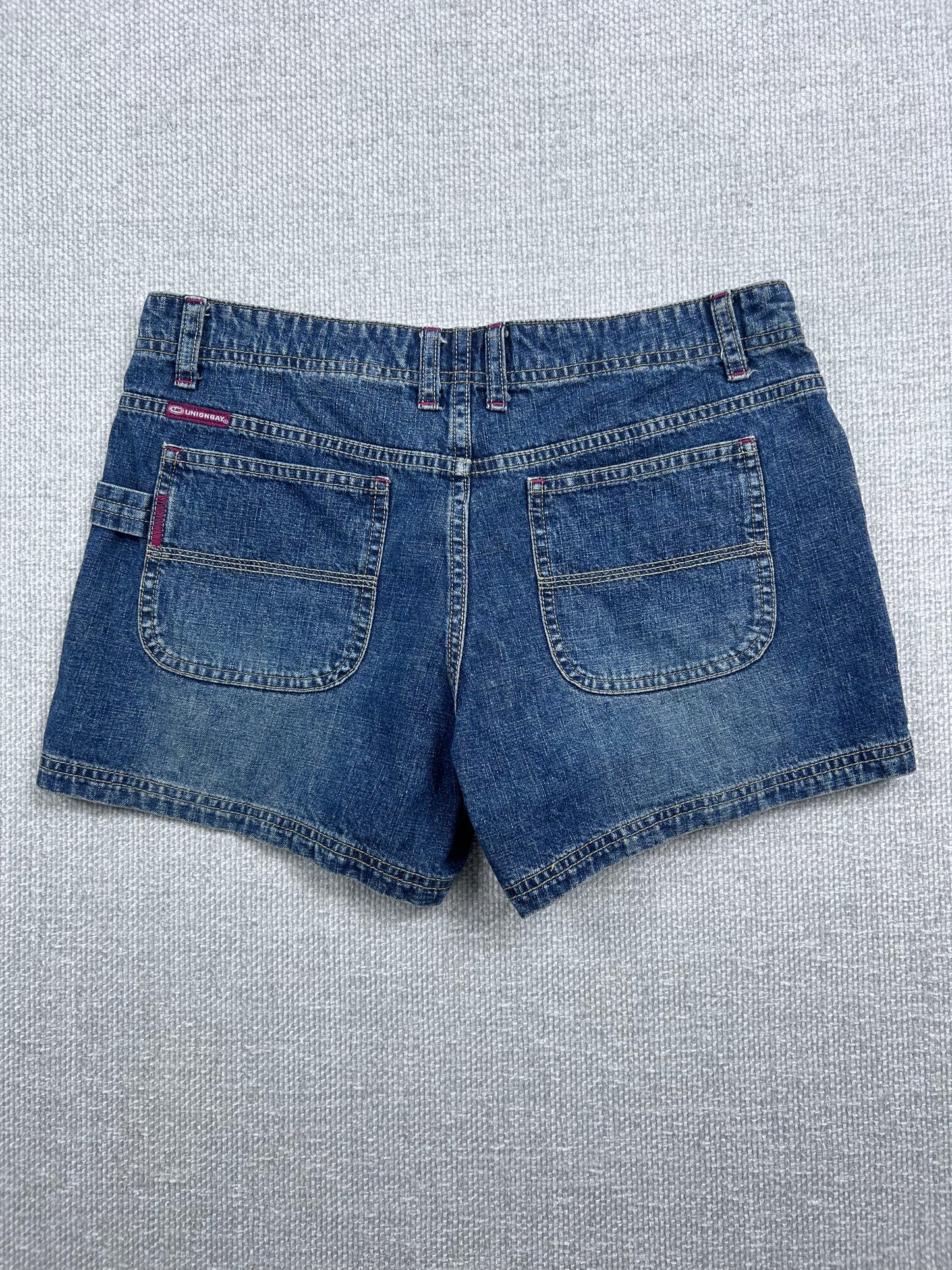 Y2K Denim Mini Shorts 29"