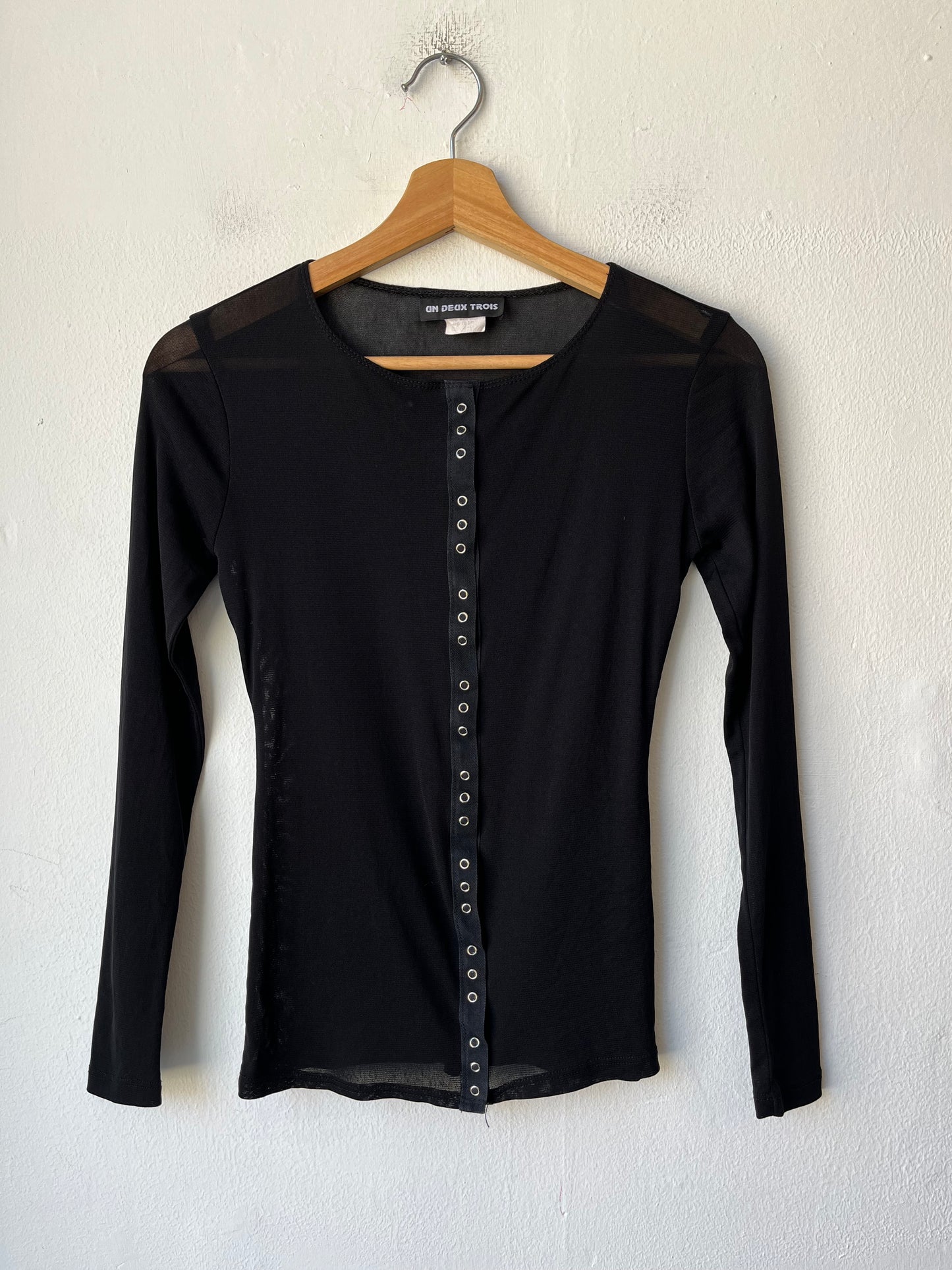 90's Mesh Long Sleeve Top