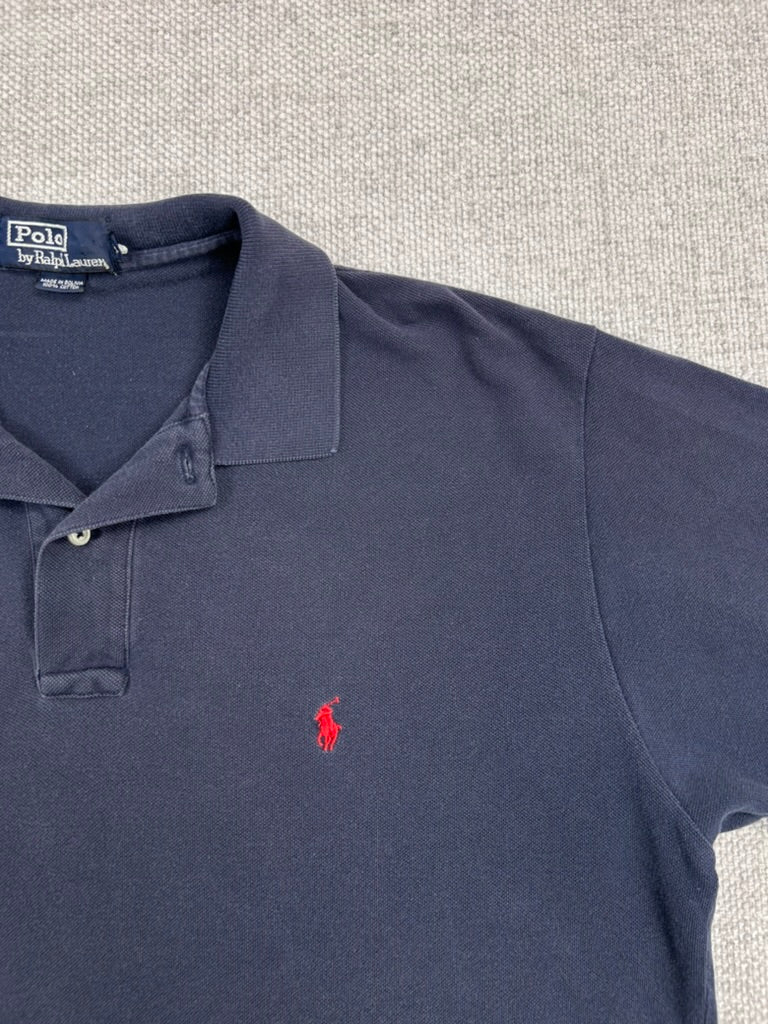 90’s Ralph Lauren Navy Polo Shirt