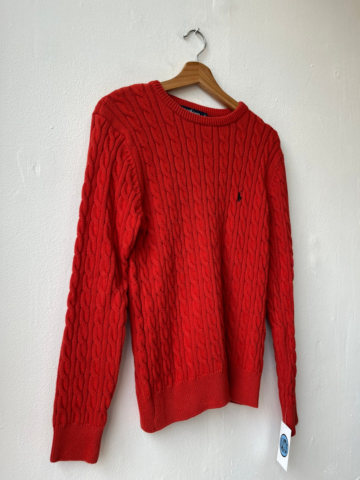 Y2K Ralph Lauren Cable Knit Sweater