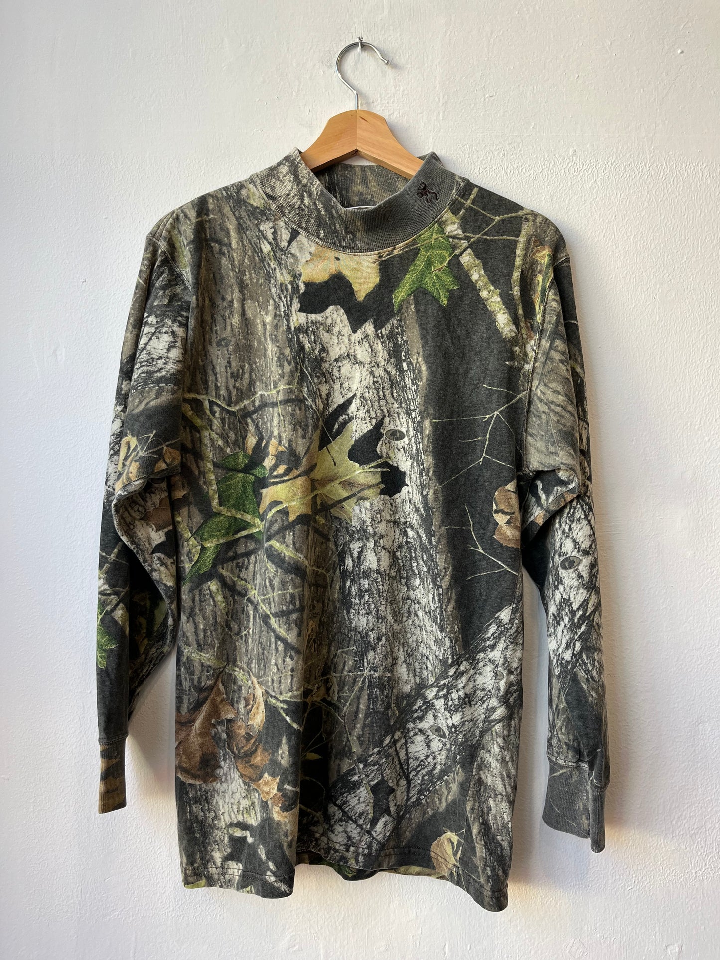 90's Camo Long Sleeve Shirt