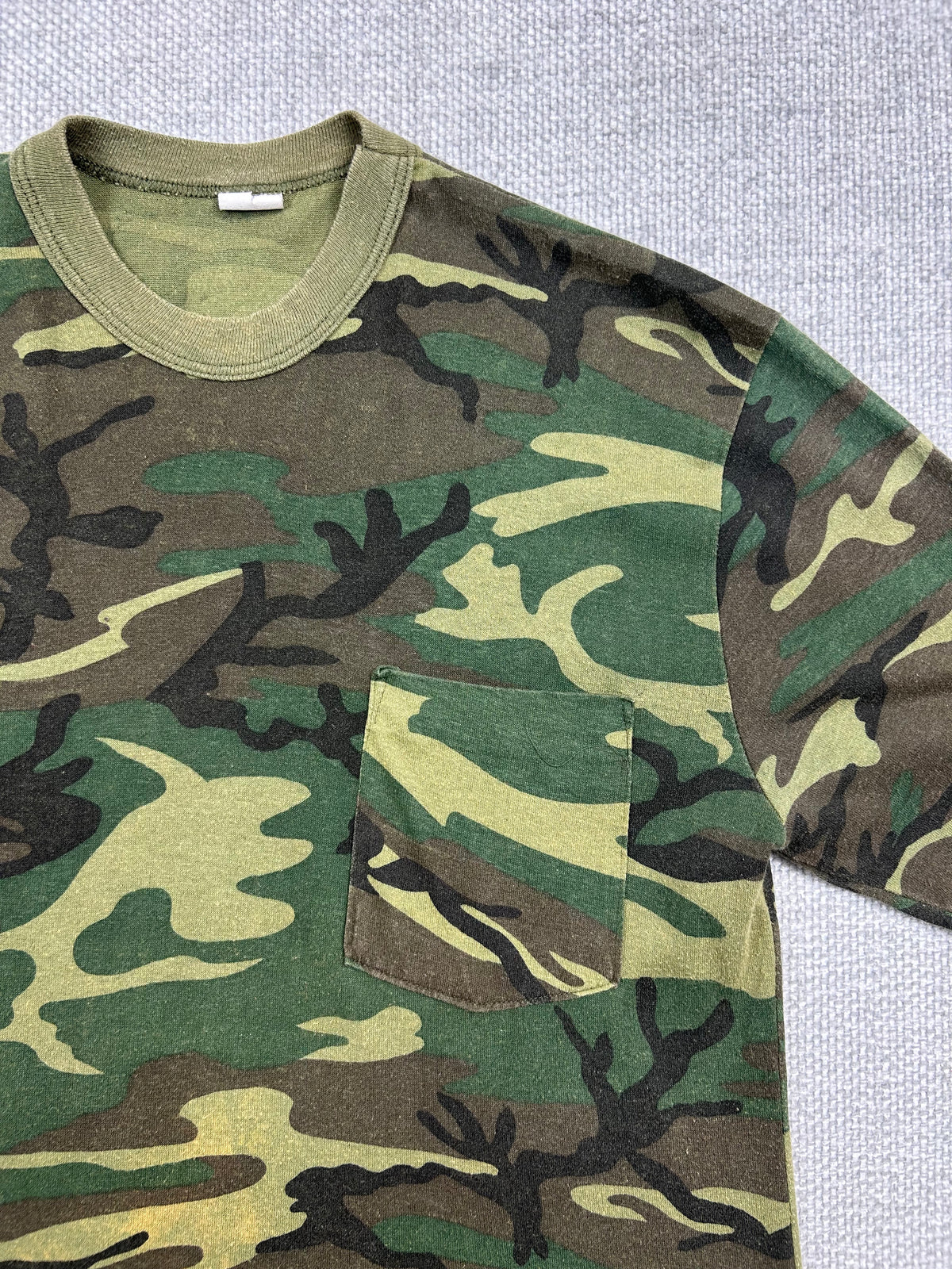 90's Camo Pocket Tee