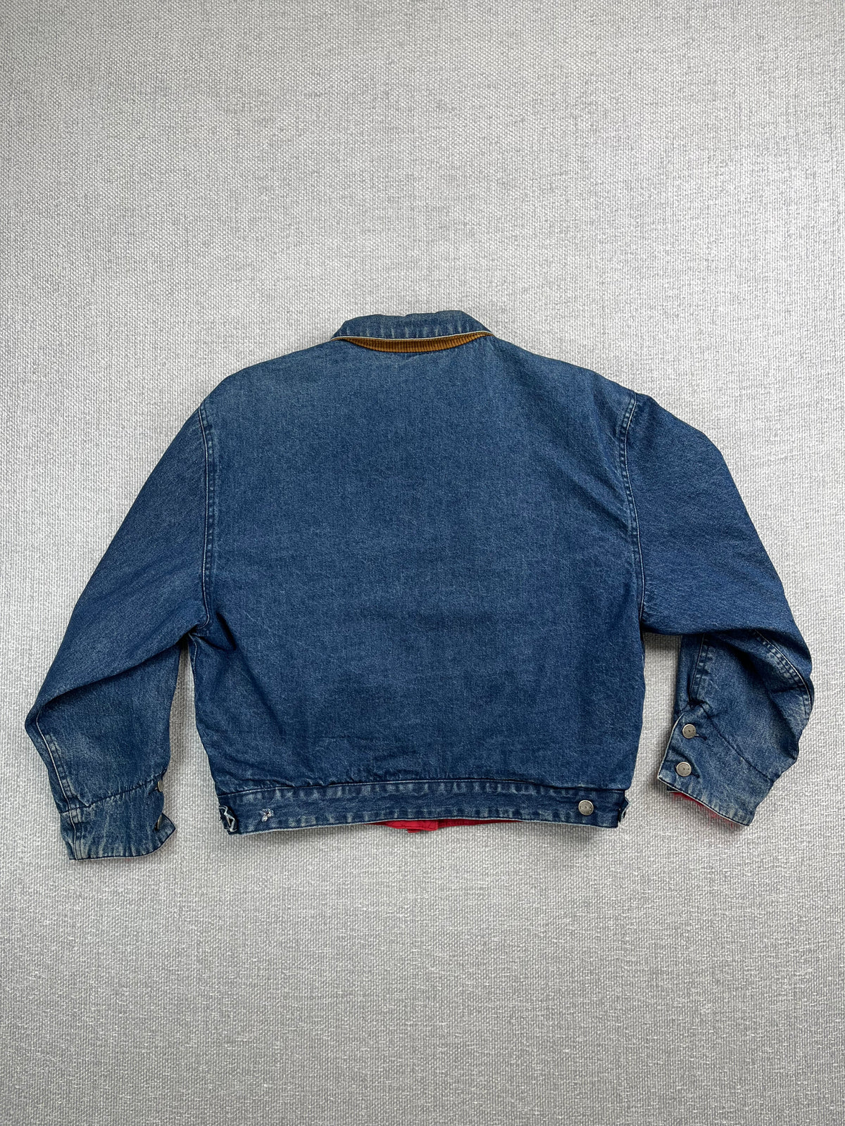 90's INC Reversible Quilted/ Denim Jacket