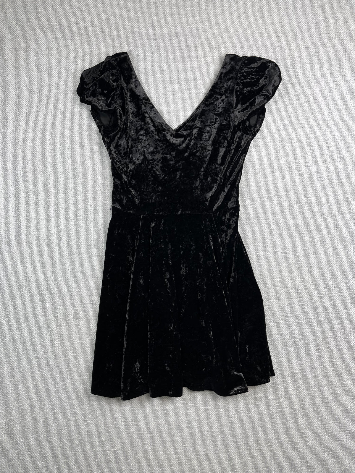 Y2K Betsey Johnson Velour Dress