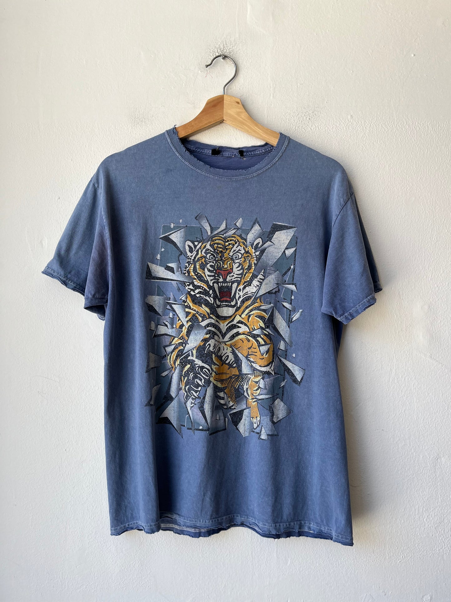 Y2K Rhinestone Tiger T-Shirt