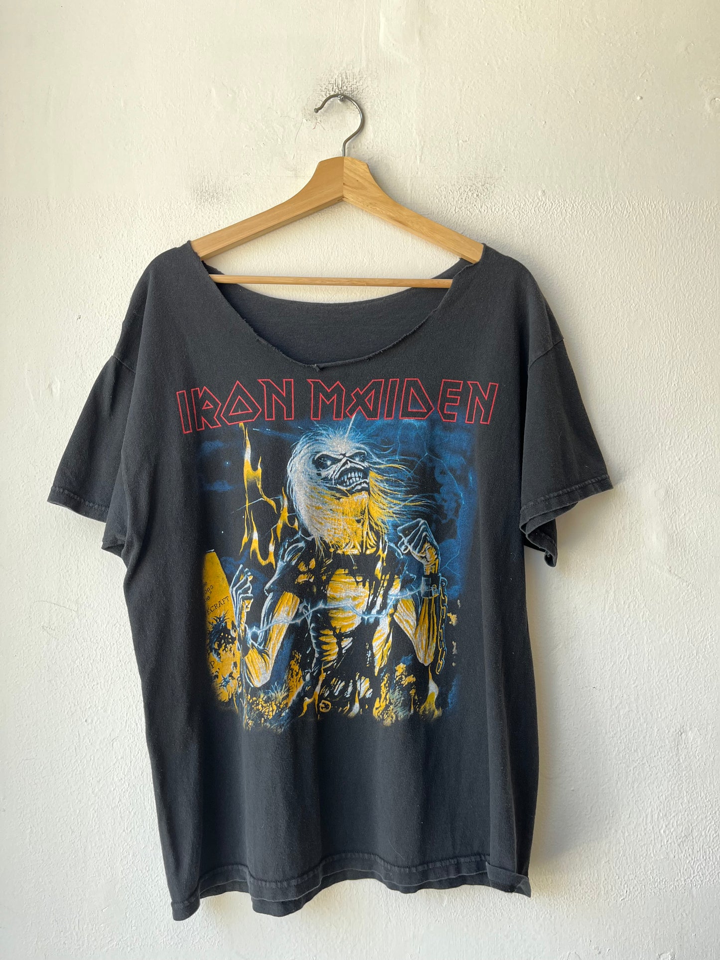 Y2K Iron Maiden Cutoff T-Shirt