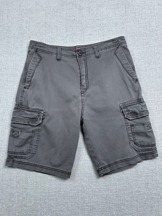 Y2K Gray Cargo Shorts 32"