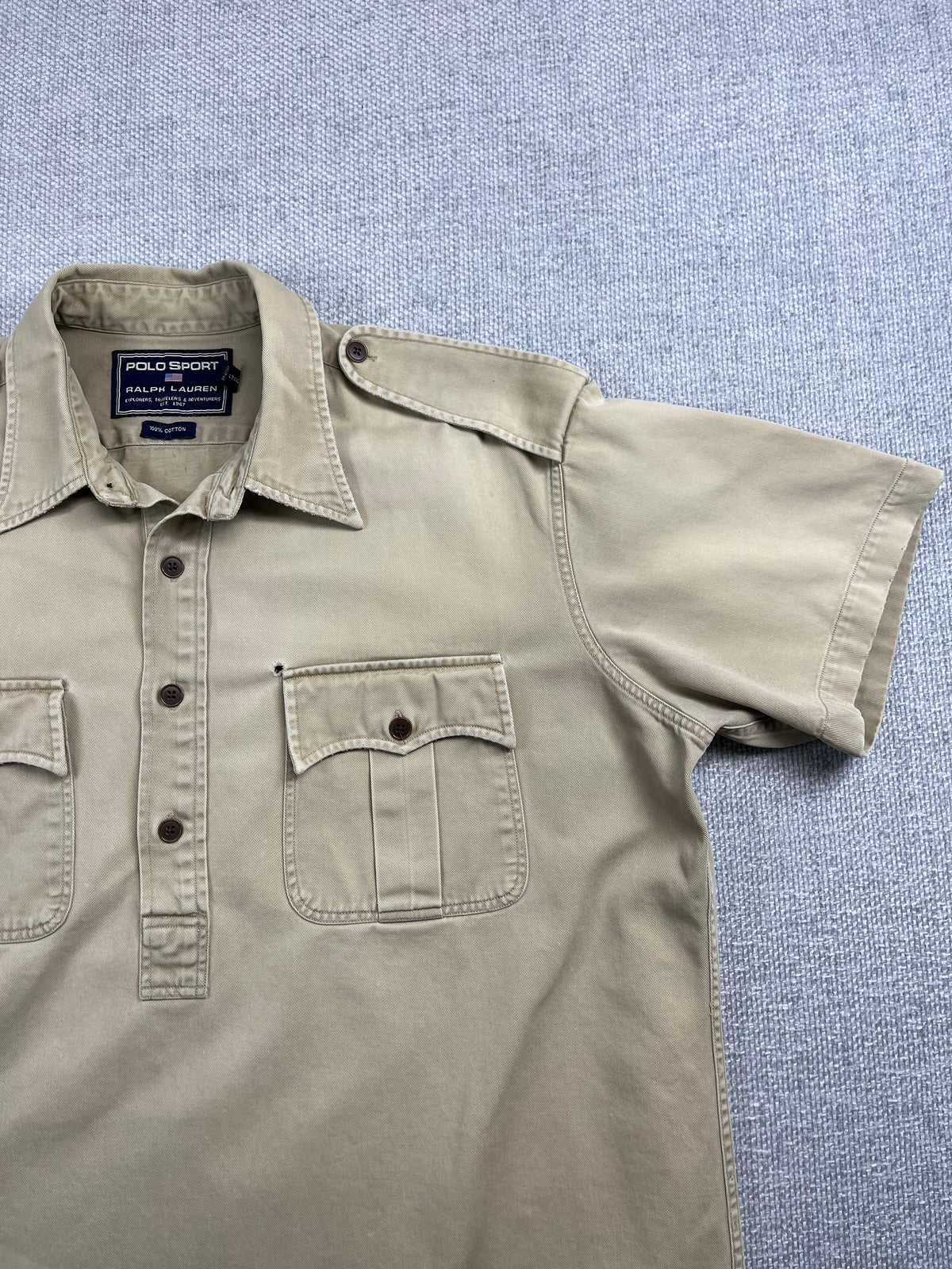90's Polo Sport Safari Shirt