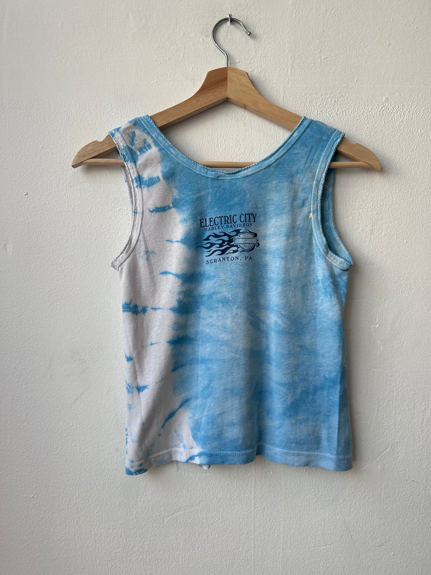 Y2K Harley Davidson Tye Dye Tank Top