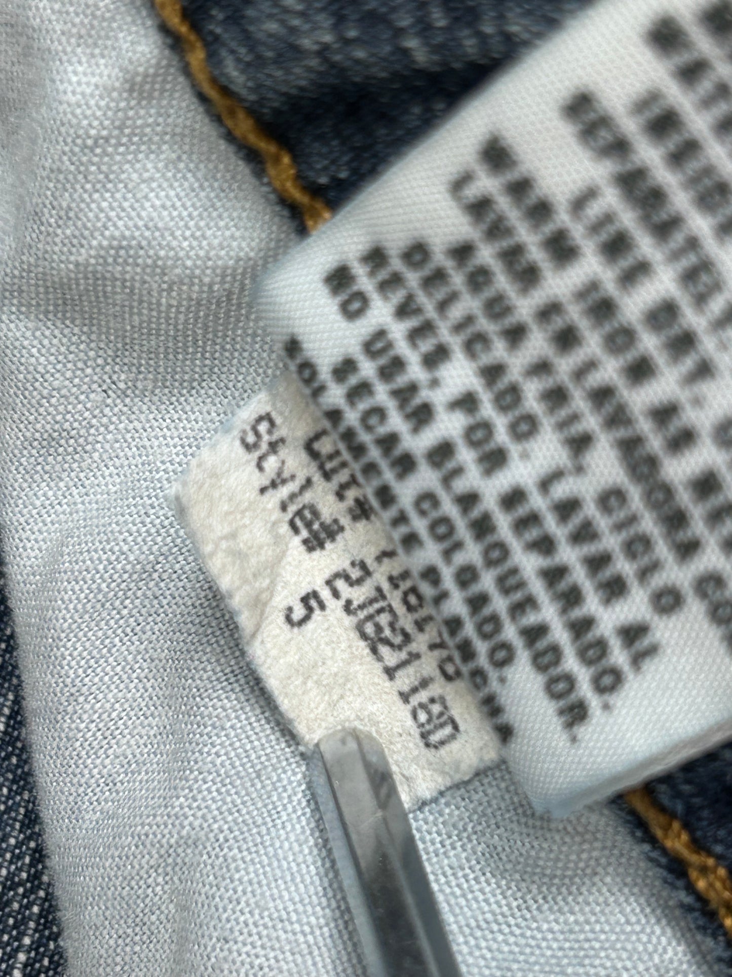 Y2K Low Rise Flare Jeans 29”
