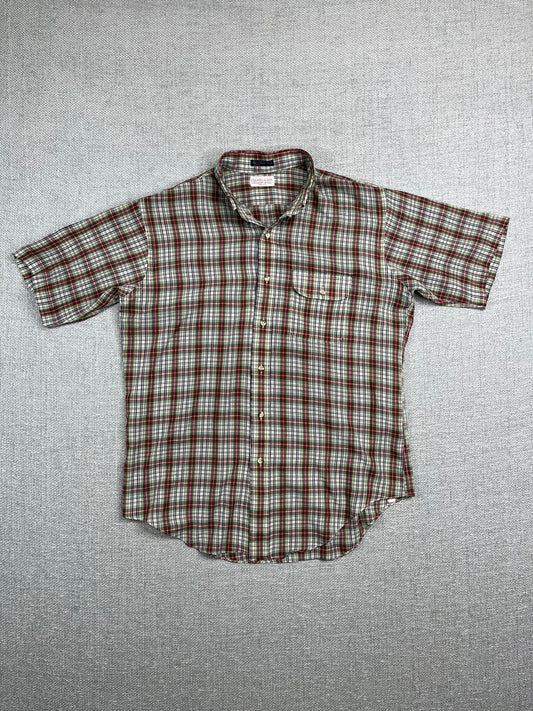 90's Plaid Button Up Shirt