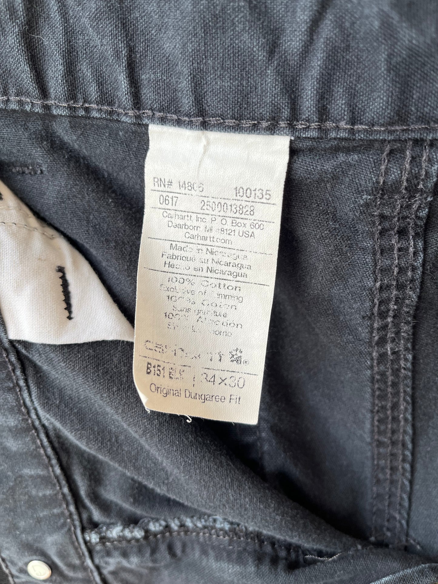 Y2K Carhartt Carpenter Pants 32"