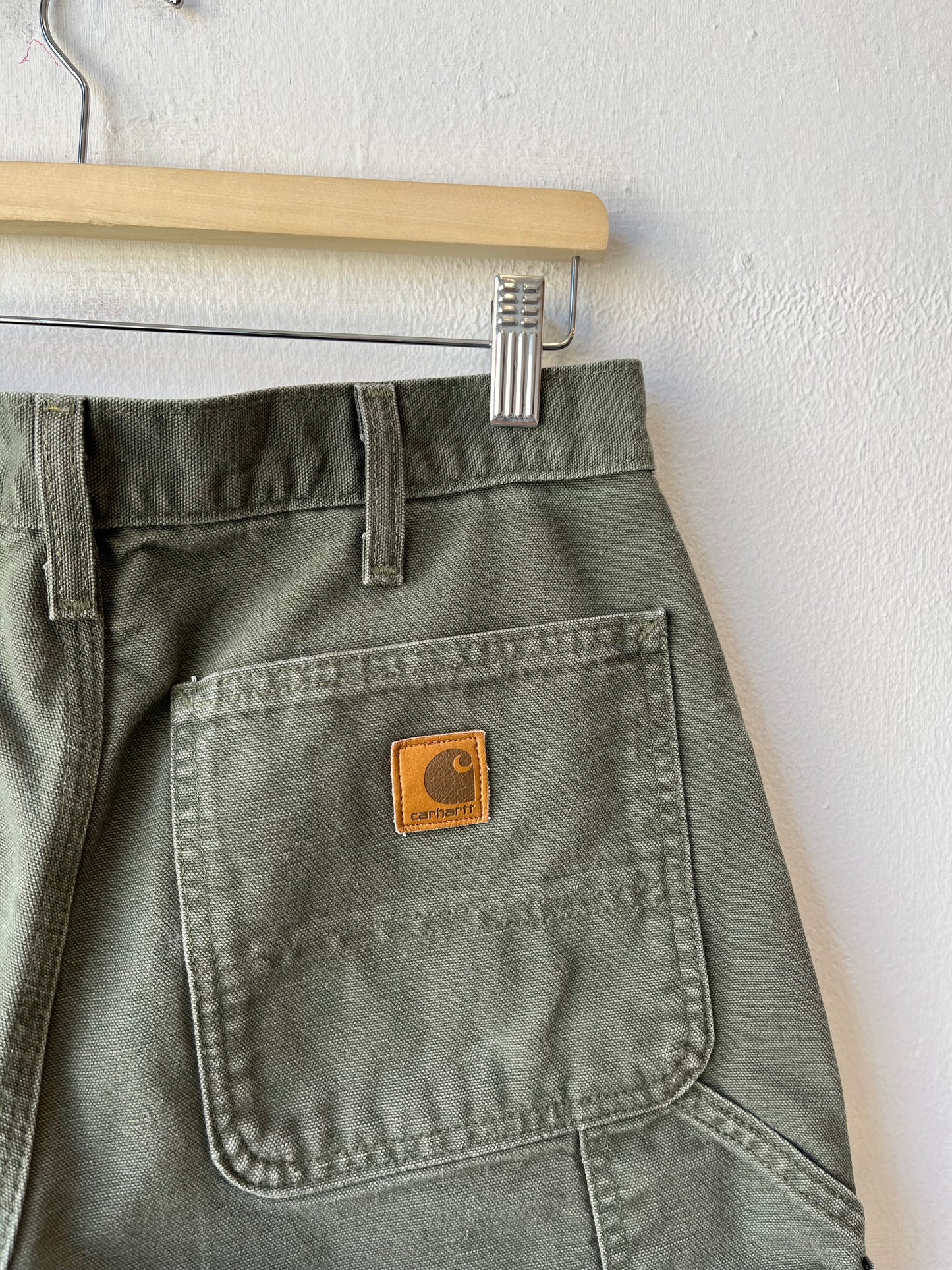 Y2K Green Carhartt Shorts 30”