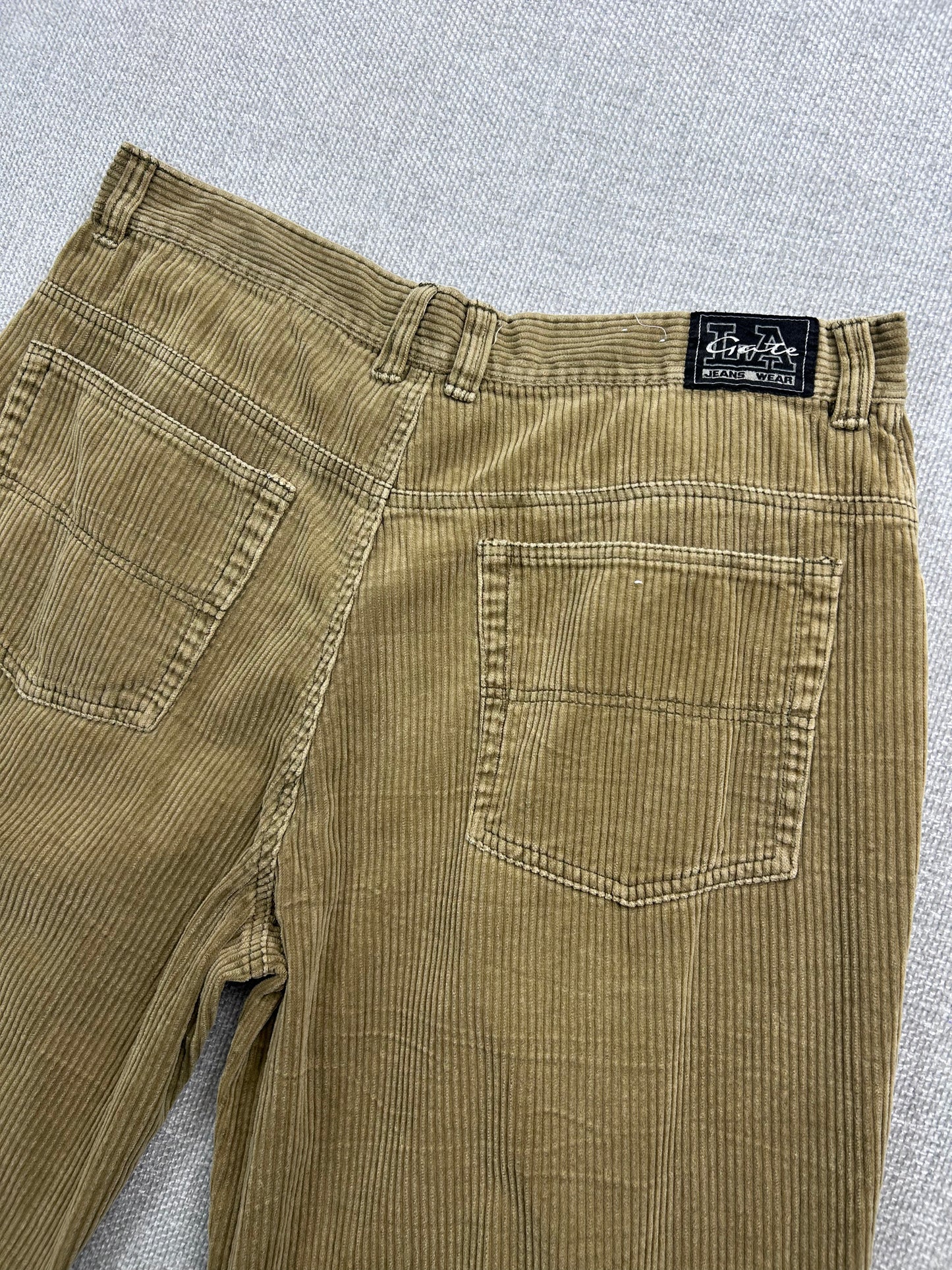 Y2K Baggy Corduroy Pants 38"