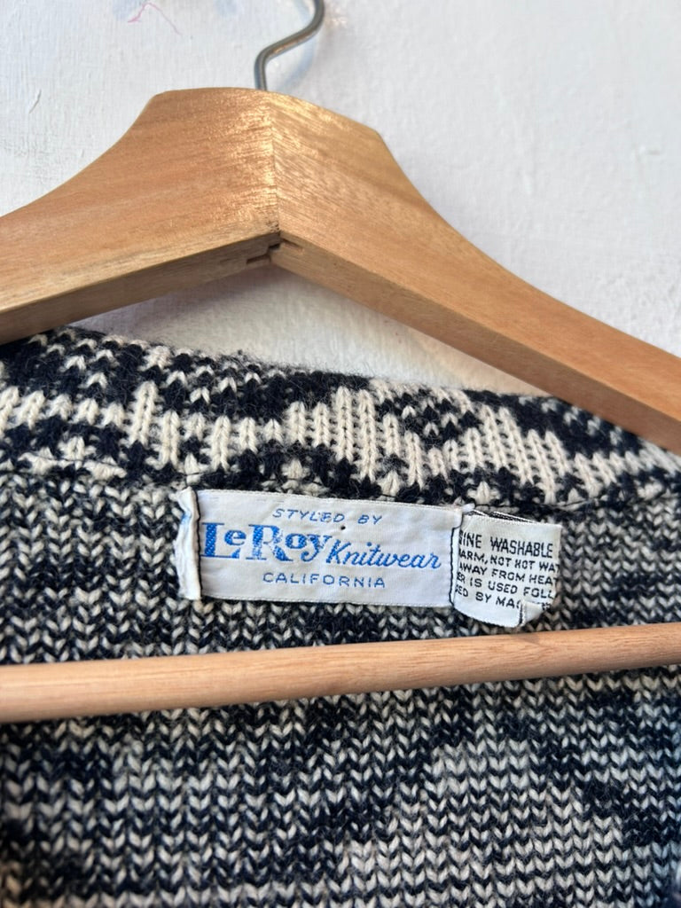 70's LeRoy Knit Cardigan