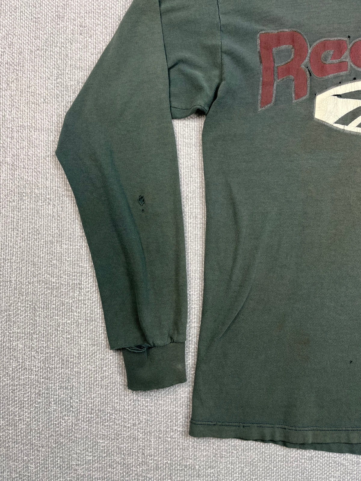 90's Reebok Distressed Long Sleeve