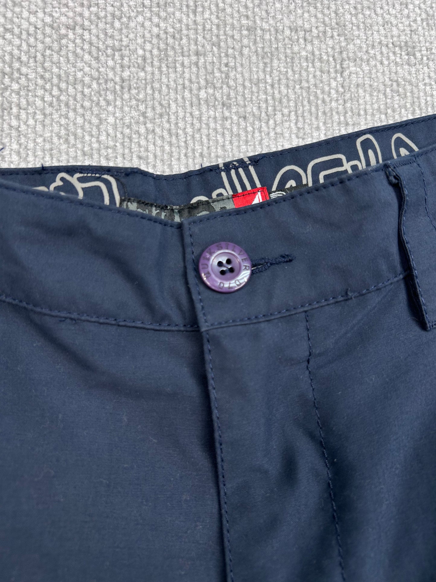 Y2K Quiksilver Cargo Board Shorts 34”