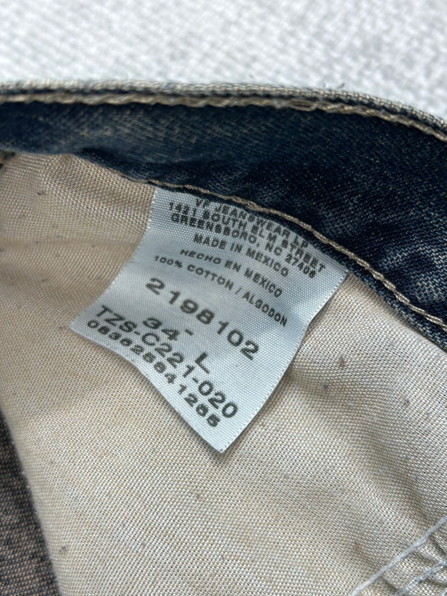 Y2K Baggy Denim Carpenter Shorts 33”