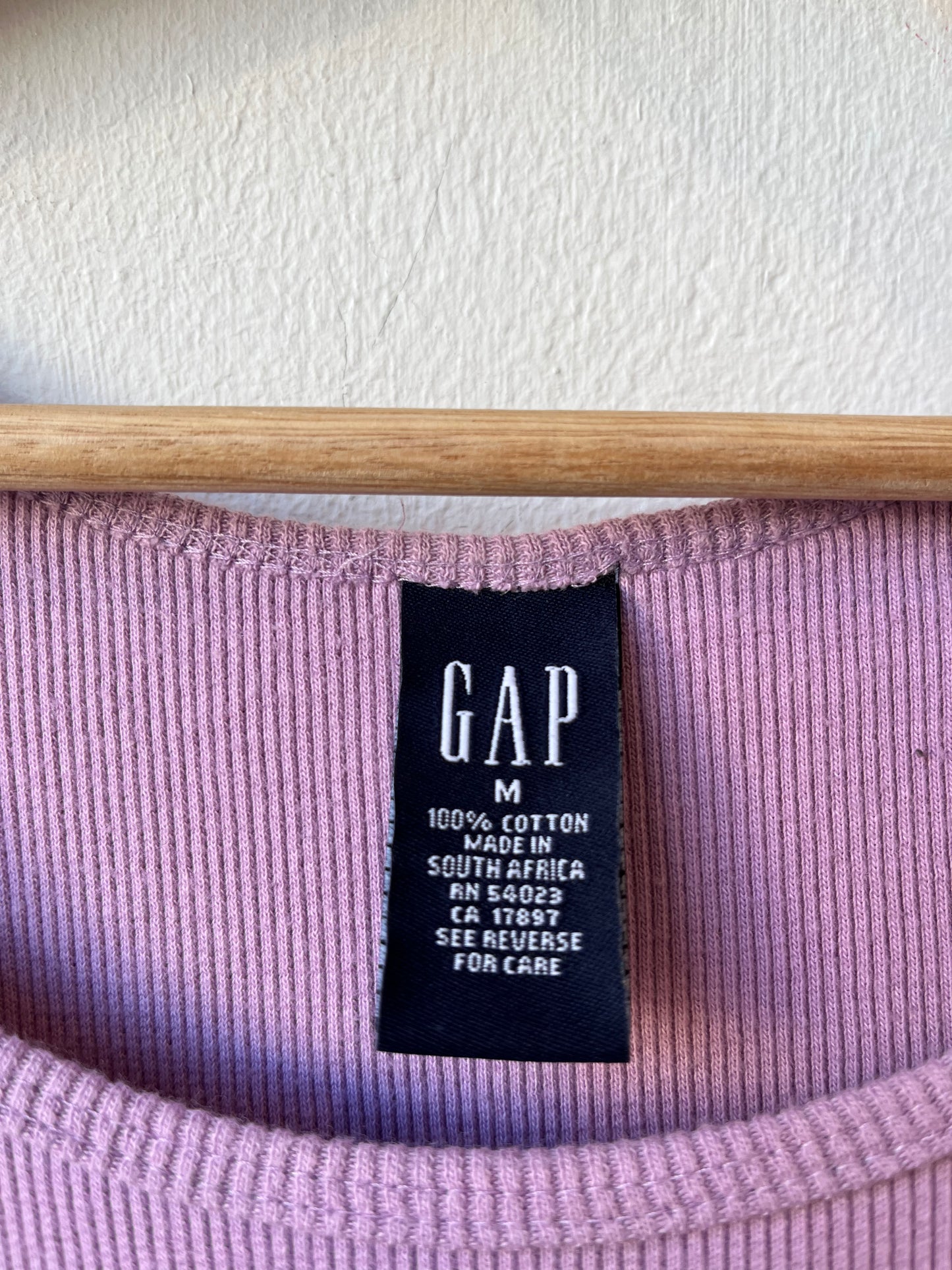 Y2K Purple Gap Tank Top