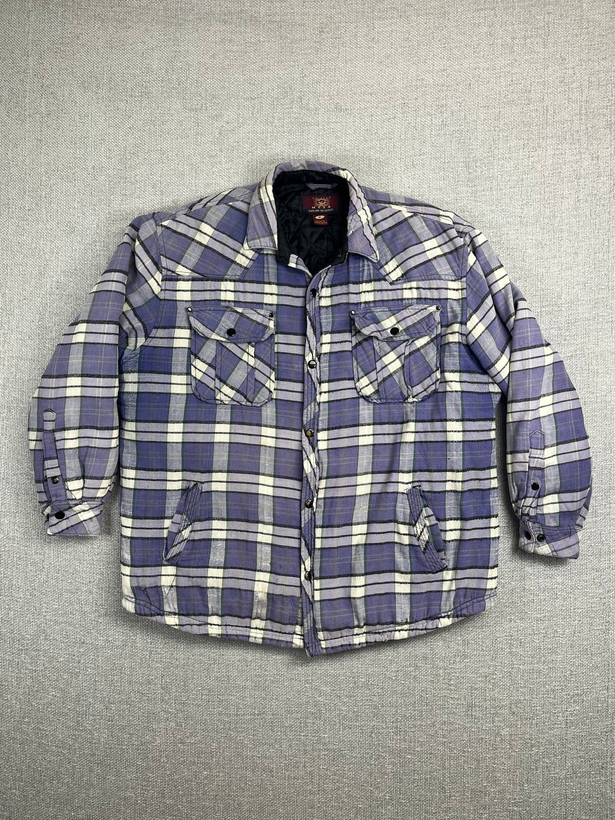 90's Purple Lined Flannel