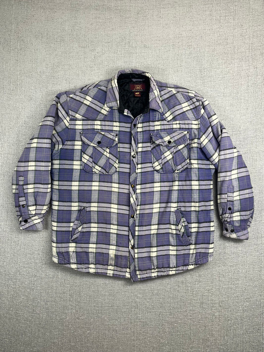 90's Purple Lined Flannel