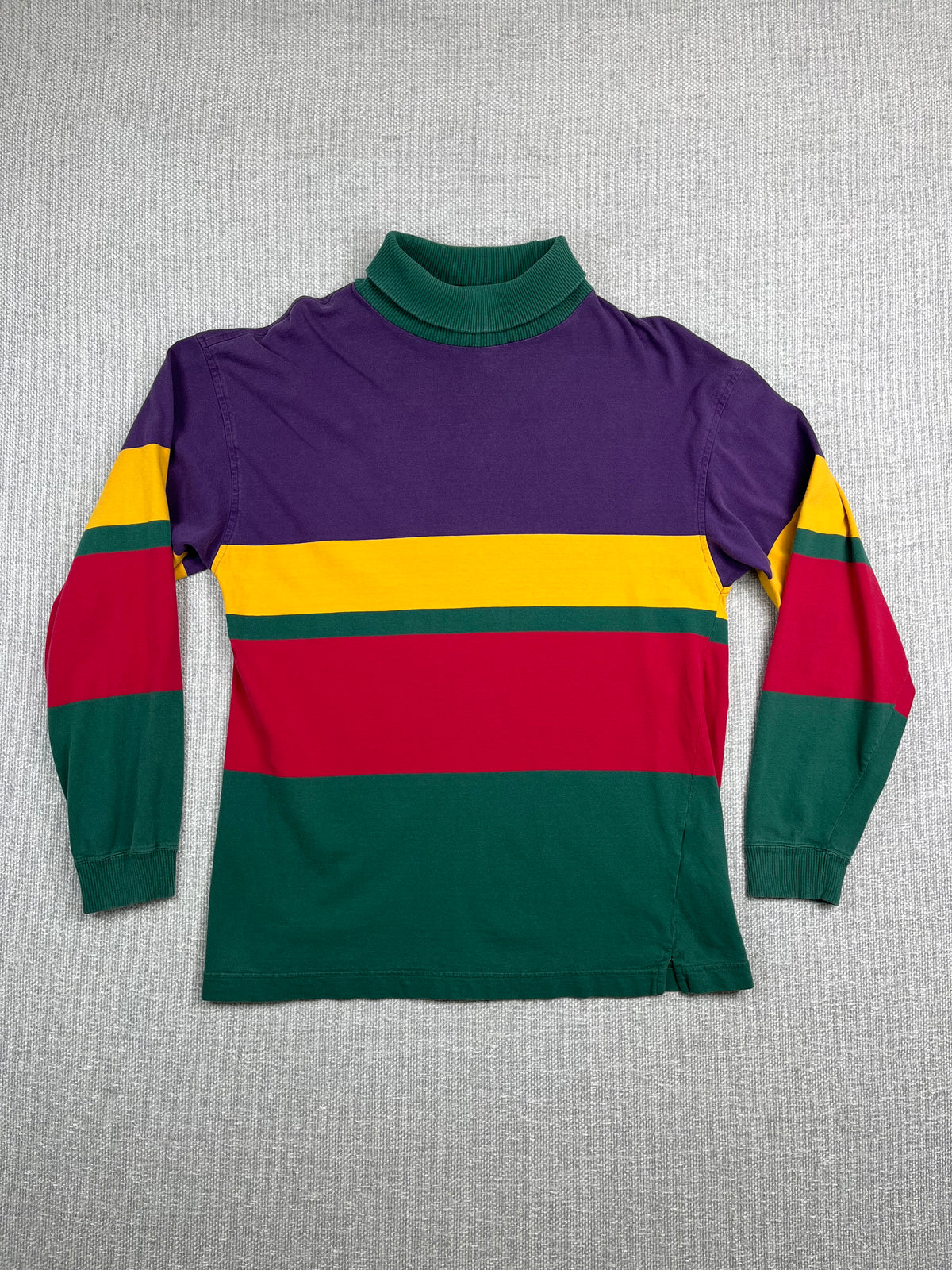 90's Eddie Bauer Striped Turtle Neck