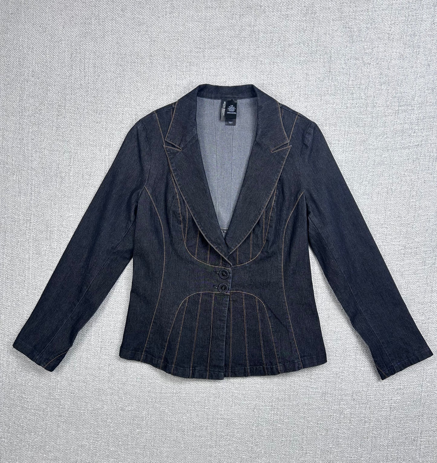 Y2K Denim Blazer