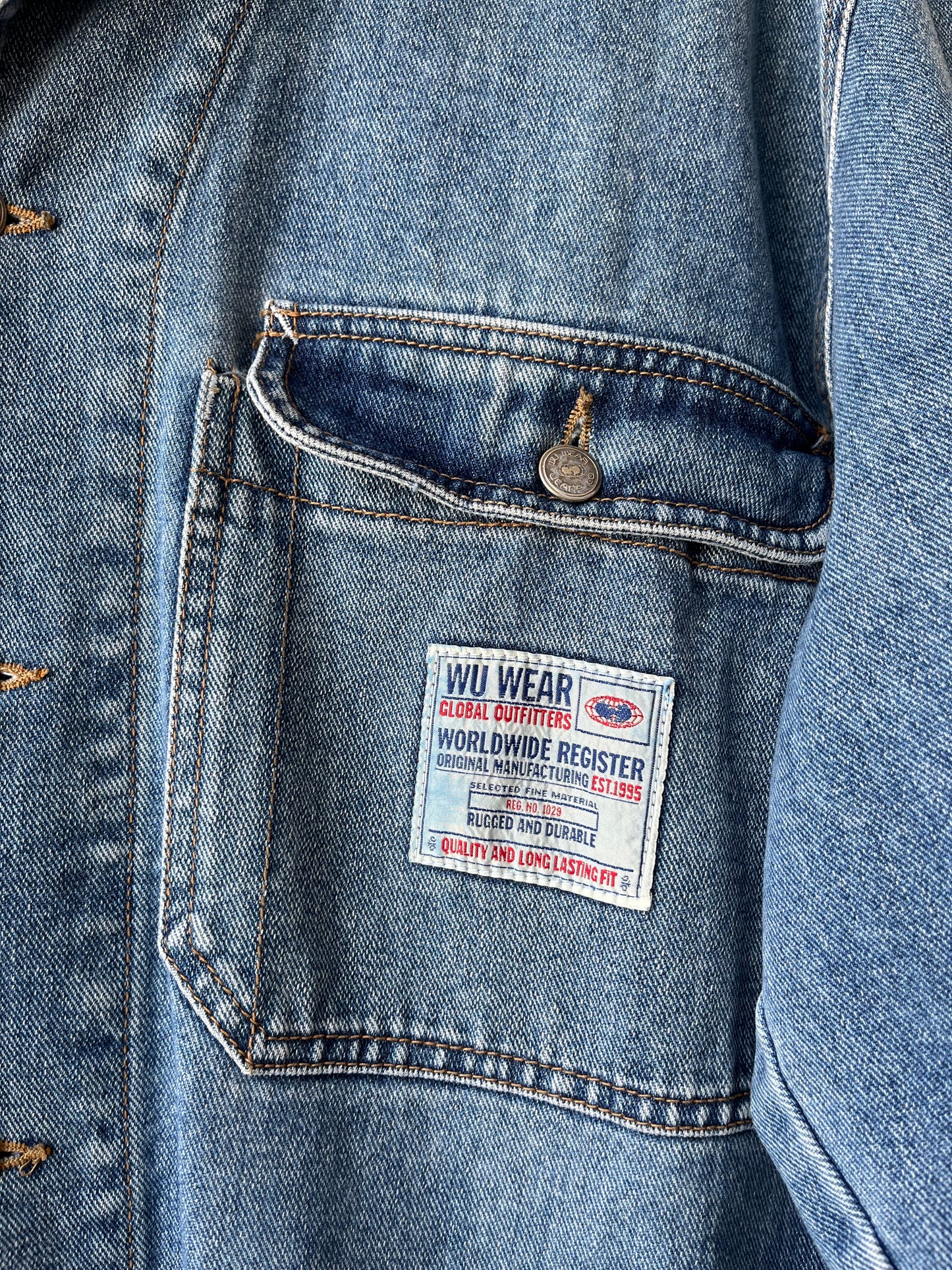 90's Wu-Wear Denim Chore Coat
