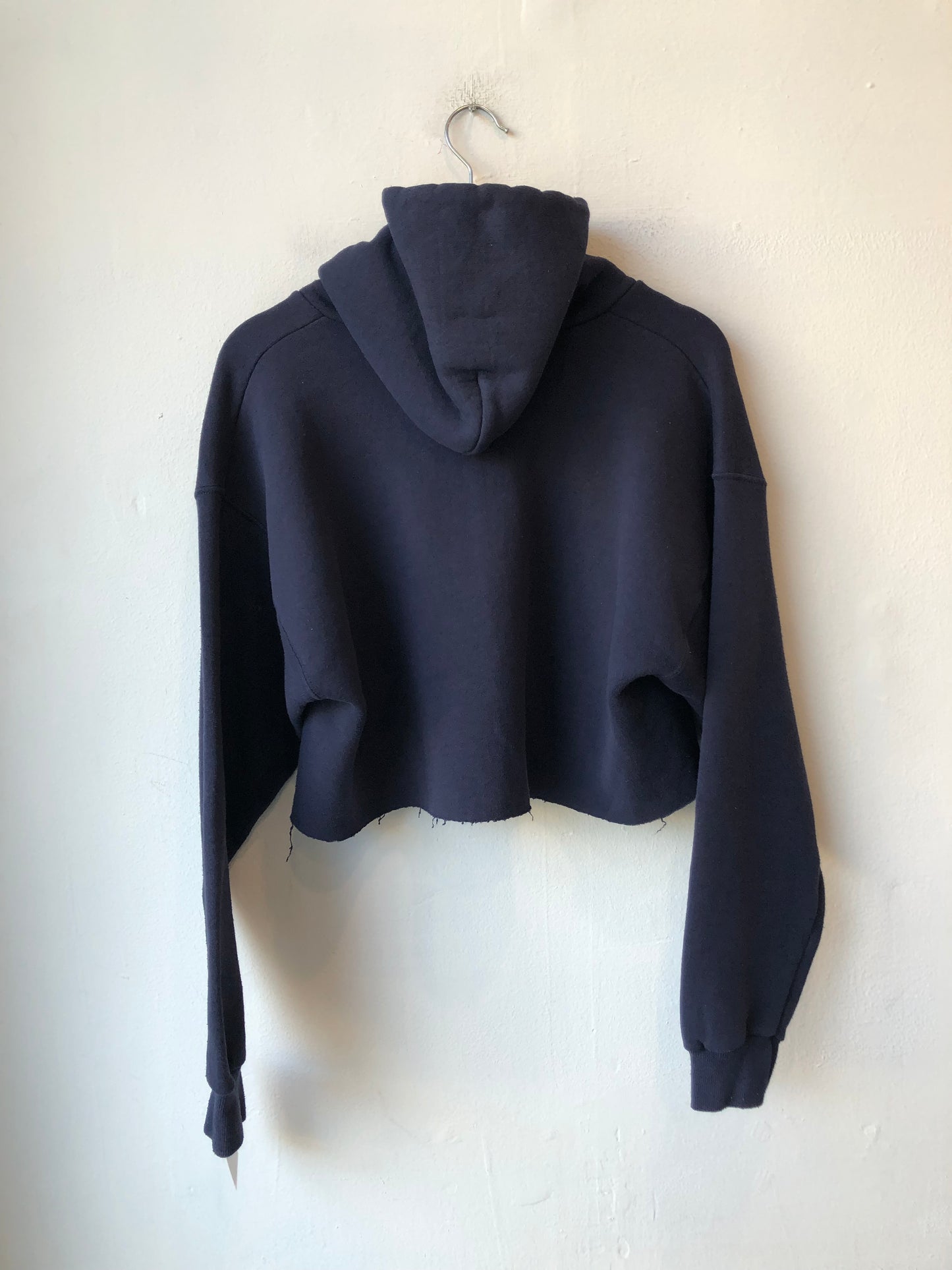 90's Cropped Patriots Hoodie